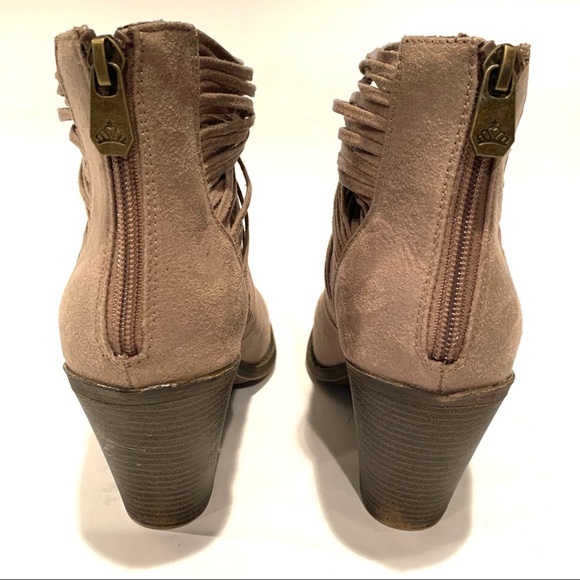 Fergalicious Tan Wicket Strappy Ankle Boots - Picture 4 of 10